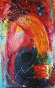 Painting by Jullie-Ann Viljoen