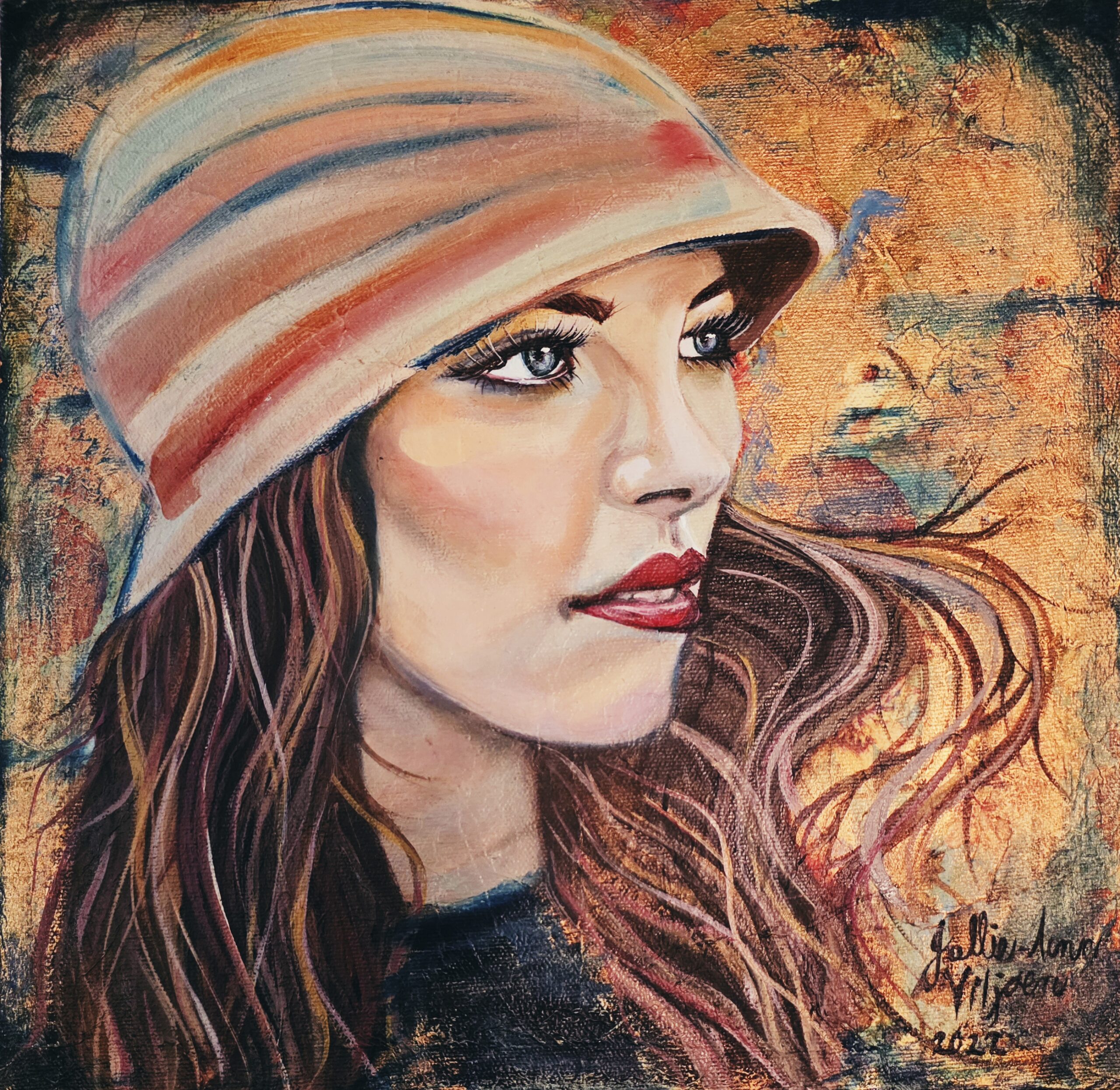 Painting by Jullie-Ann Viljoen