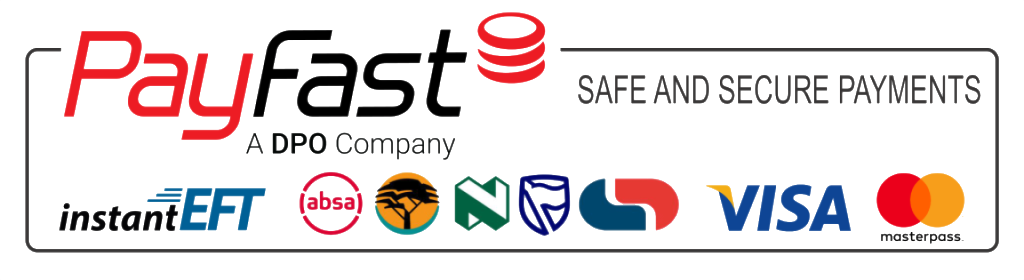PayFast secure payments logo (transparent background)
